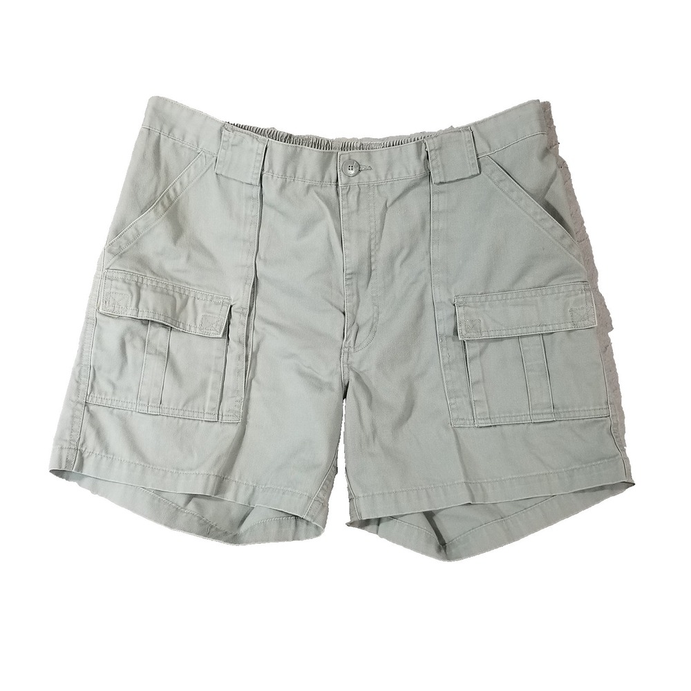 Weekender Cargo Shorts Mens 40 Green Multi Pocket Outdoor Hiking Utility Summer